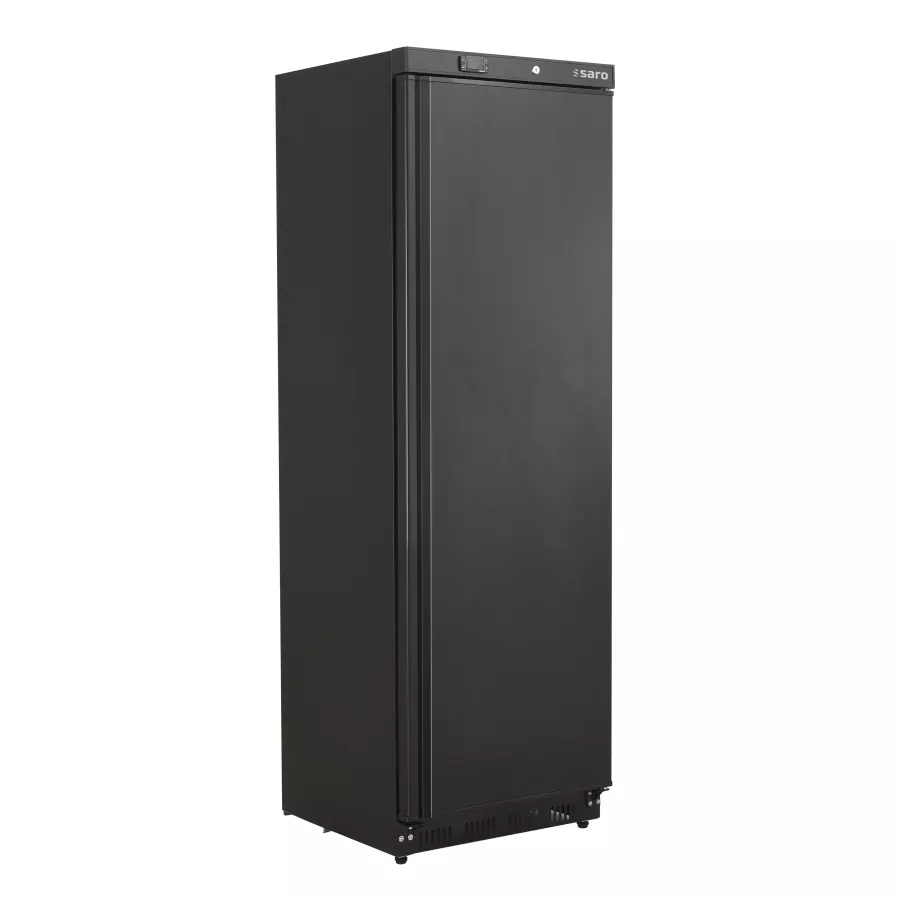 Lagertiefkühlschrank schwarz | B 600 x T 585 x H 1850 mm